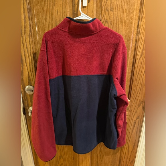 Men’s Lands End Heritage Polar Fleece Snap Neck Pullover - Picture 6 of 6